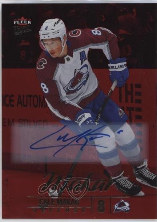 Cale Makar [Rainbow Foil Autograph] #5