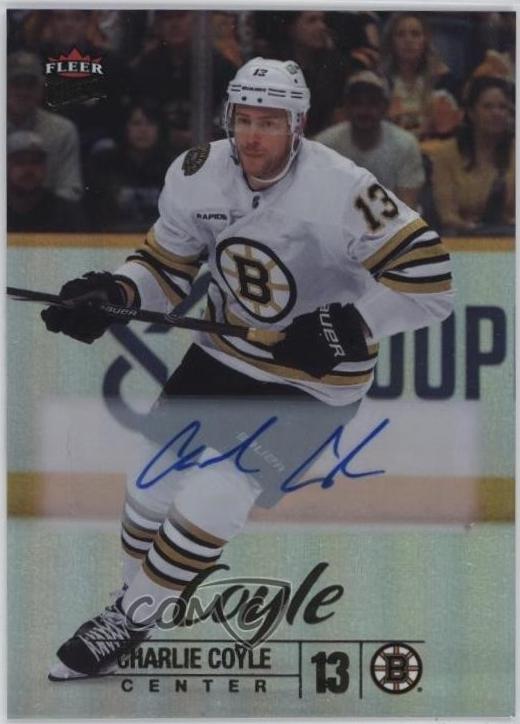 Charlie Coyle [Rainbow Foil Autograph] #37