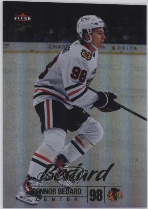 Connor Bedard [Rainbow Foil Autograph] #13
