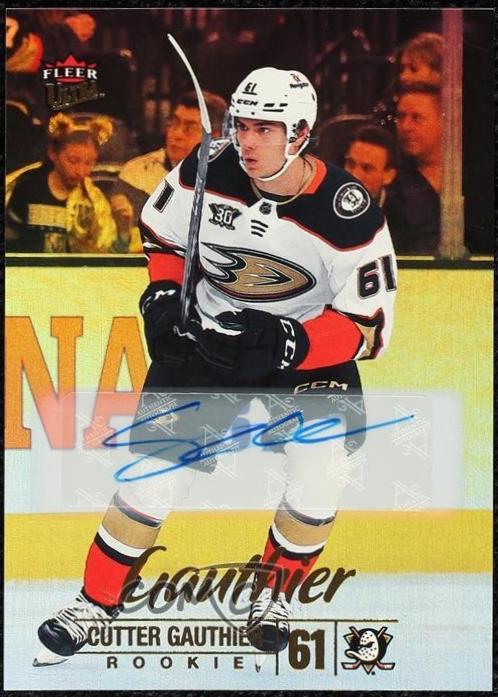 Cutter Gauthier [Rainbow Foil Autograph] #235