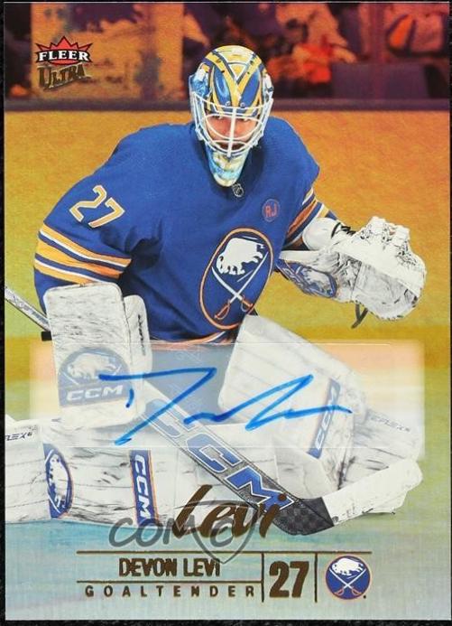 Devon Levi [Rainbow Foil Autograph] #6