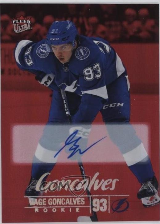 Gage Goncalves [Rainbow Foil Autograph] #227