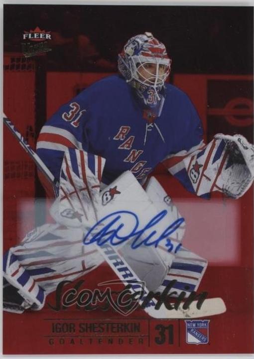 Igor Shesterkin [Rainbow Foil Autograph] #14