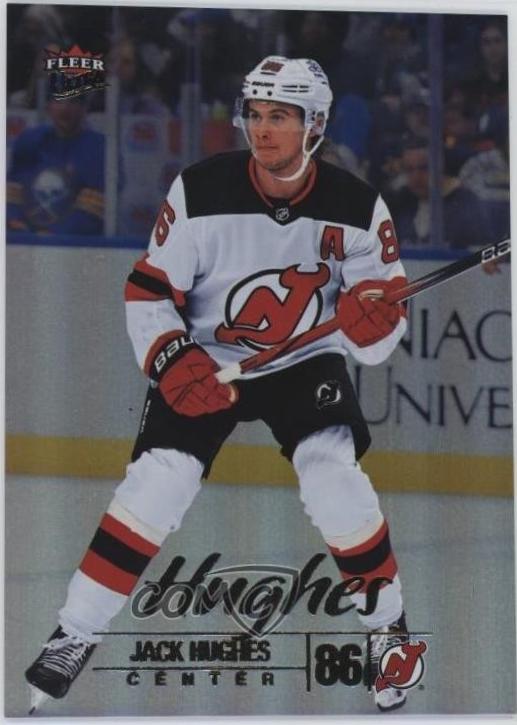 Jack Hughes [Rainbow Foil Autograph] #184
