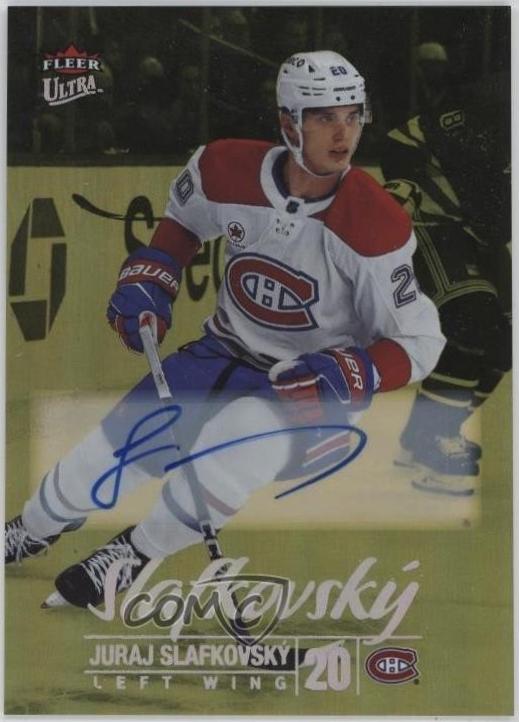 Juraj Slafkovsky [Rainbow Foil Autograph] #97