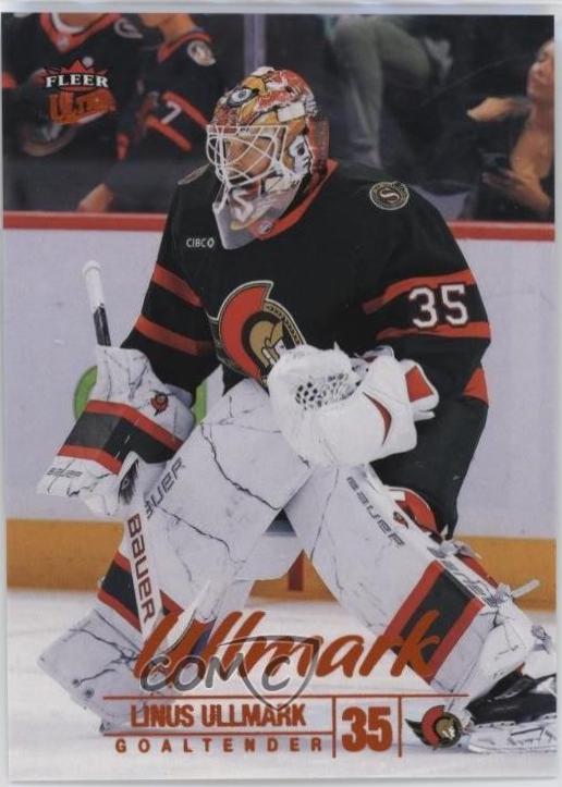 Linus Ullmark [Orange Foil] #116
