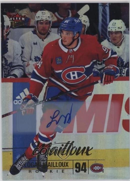 Logan Mailloux [Rainbow Foil Autograph] #220