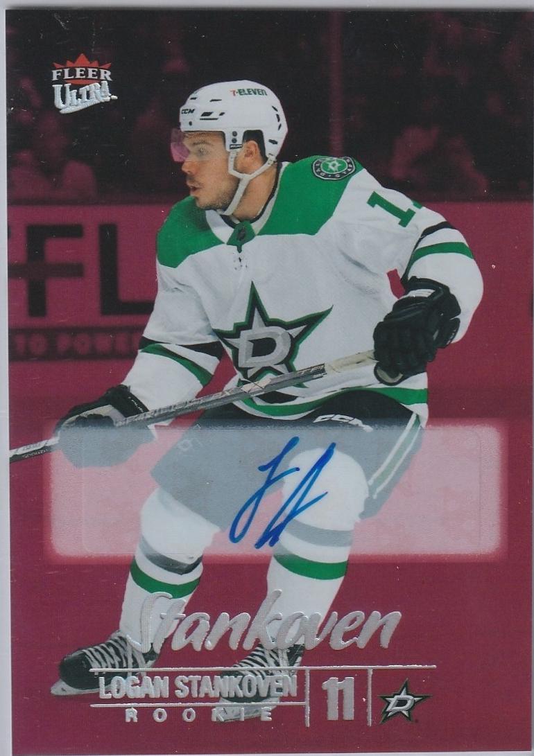 Logan Stankoven [Rainbow Foil Autograph] #248