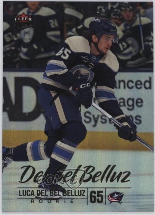 Luca Del Bel Belluz [Rainbow Foil Autograph] #209