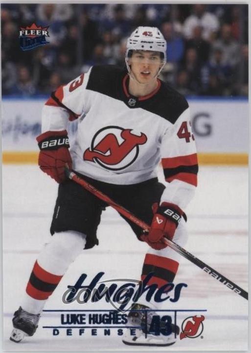 Luke Hughes [Blue Foil] #179
