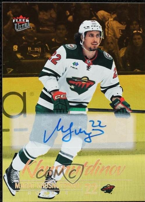 Marat Khusnutdinov [Rainbow Foil Autograph] #202
