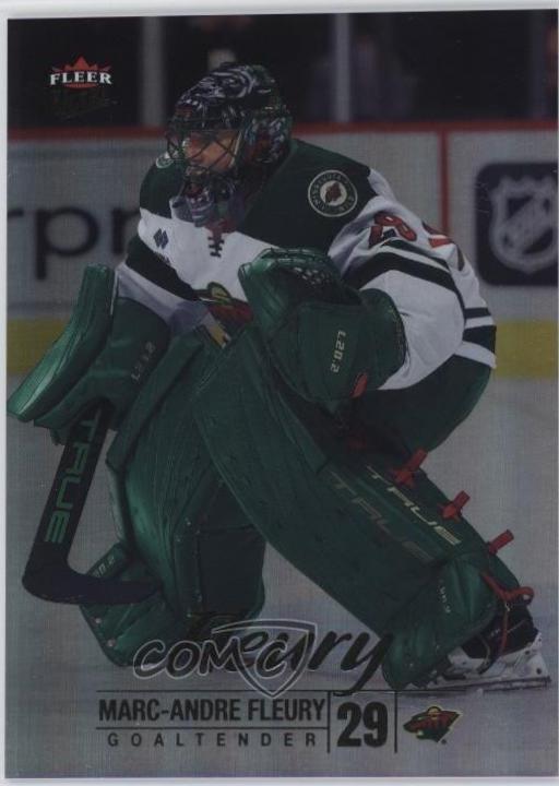 Marc-Andre Fleury [Rainbow Foil Autograph] #90