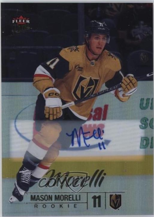 Mason Morelli [Rainbow Foil Autograph] #226
