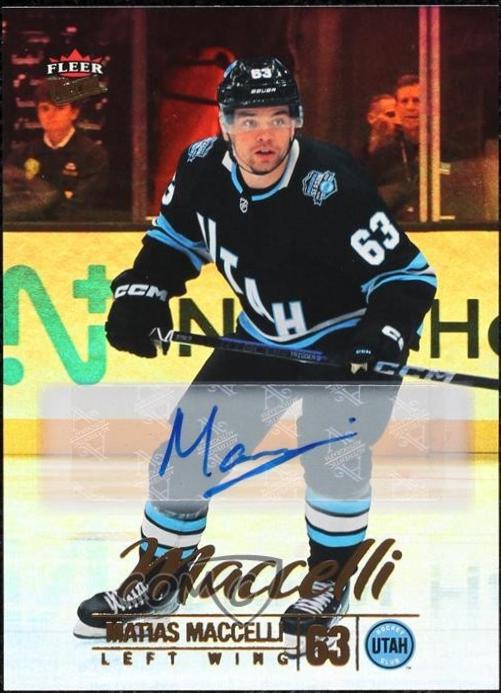 Matias Maccelli [Rainbow Foil Autograph] #83