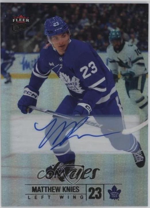 Matthew Knies [Rainbow Foil Autograph] #42