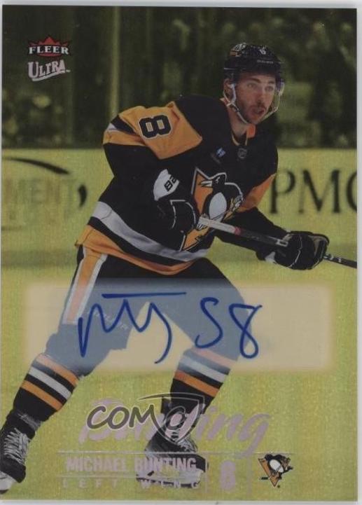 Michael Bunting [Rainbow Foil Autograph] #34