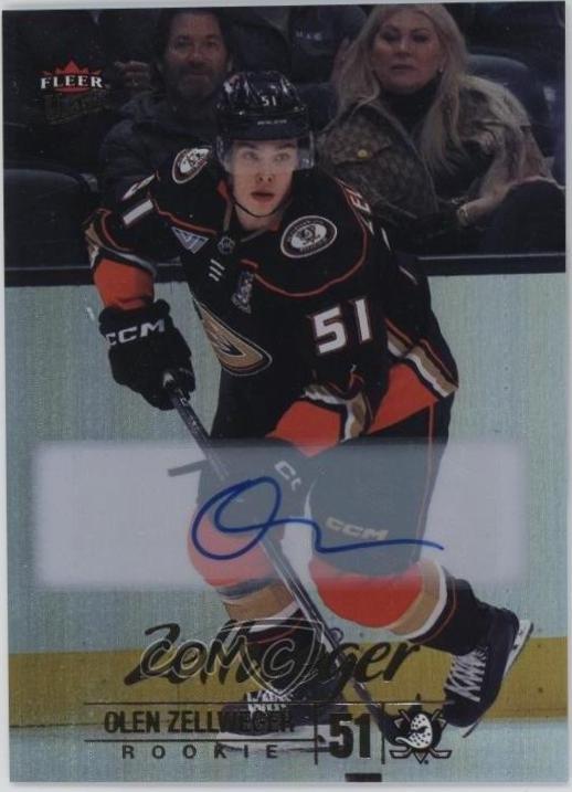Olen Zellweger [Rainbow Foil Autograph] #250