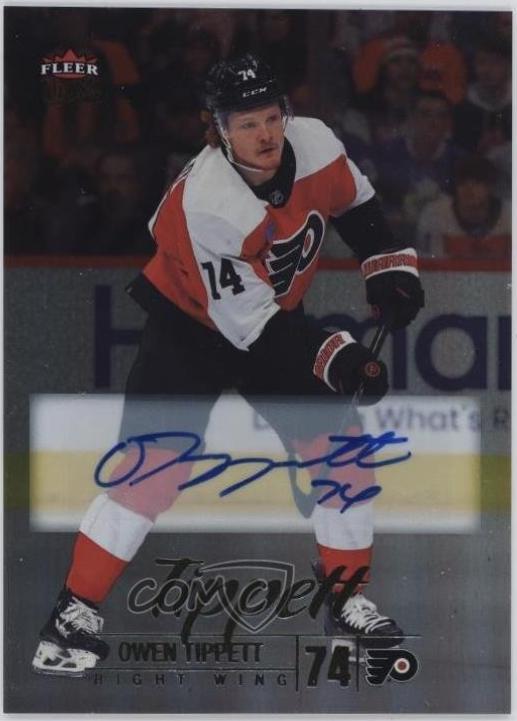 Owen Tippett [Rainbow Foil Autograph] #10