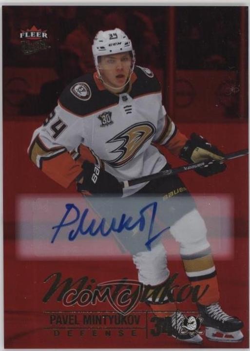 Pavel Mintyukov [Rainbow Foil Autograph] #59