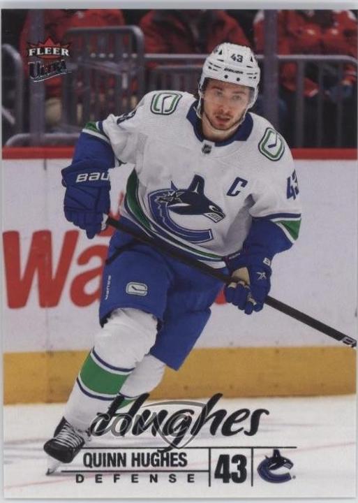 Quinn Hughes [Silver Foil] #87
