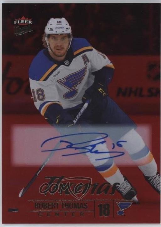 Robert Thomas [Rainbow Foil Autograph] #55