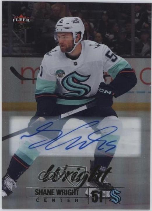 Shane Wright [Rainbow Foil Autograph] #8