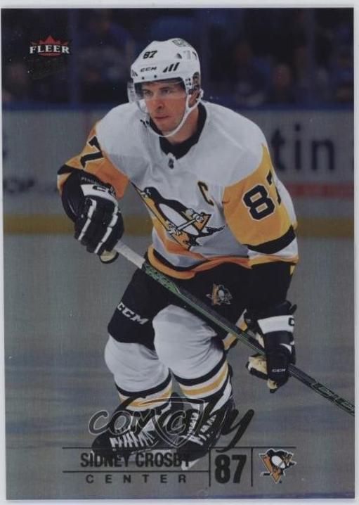 Sidney Crosby [Rainbow Foil Autograph] #96