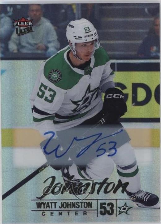 Wyatt Johnston [Rainbow Foil Autograph] #67