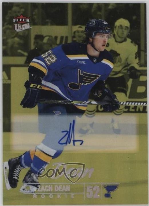 Zach Dean [Rainbow Foil Autograph] #213