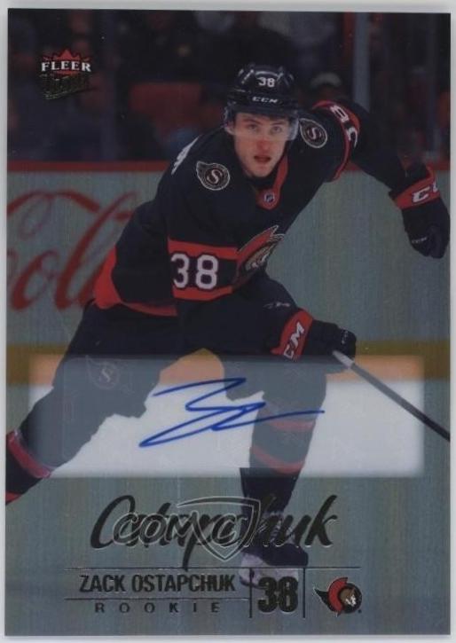 Zack Ostapchuk [Rainbow Foil Autograph] #232