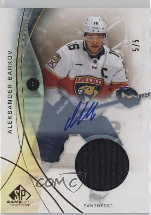 Aleksander Barkov [Gold Auto Premium Memorabilia] #100