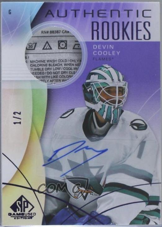 Devin Cooley [Purple Auto Sponsor Logo Patch] #252