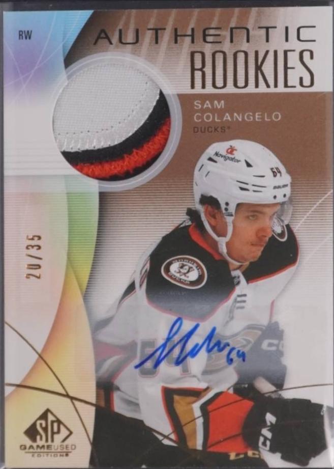 Sam Colangelo [Gold Auto Premium Memorabilia] #272