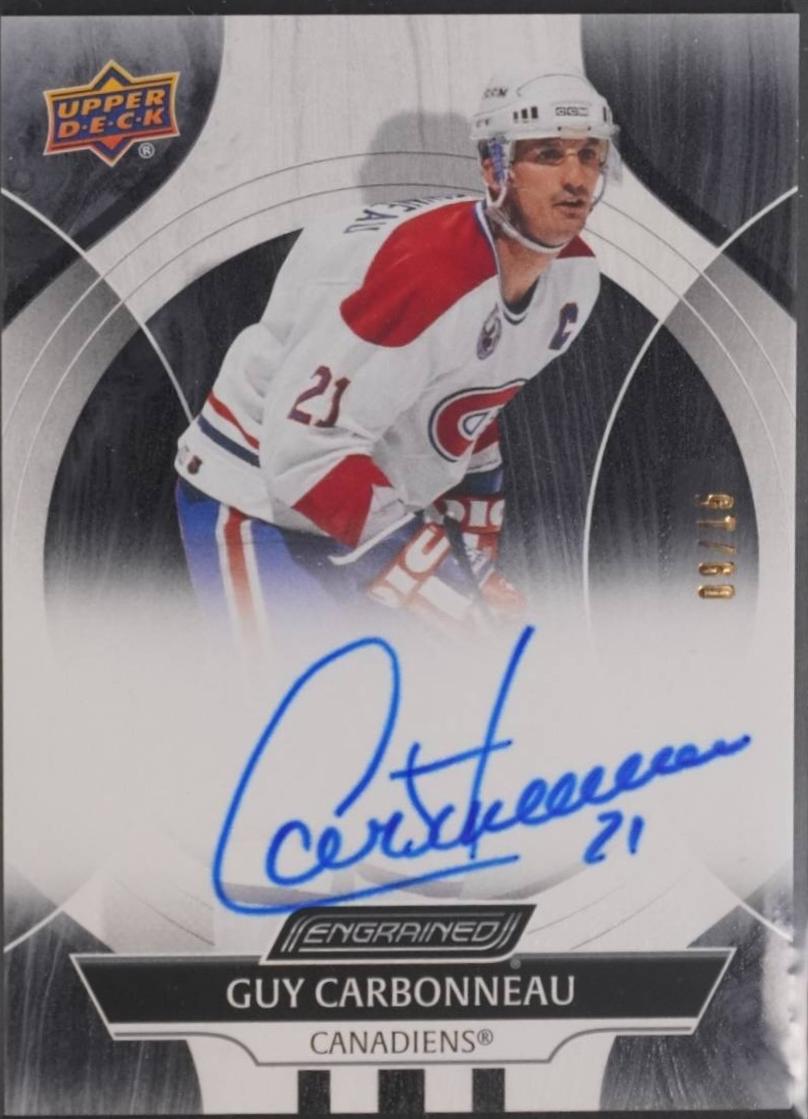 Guy Carbonneau [Ebony] #CA-GC
