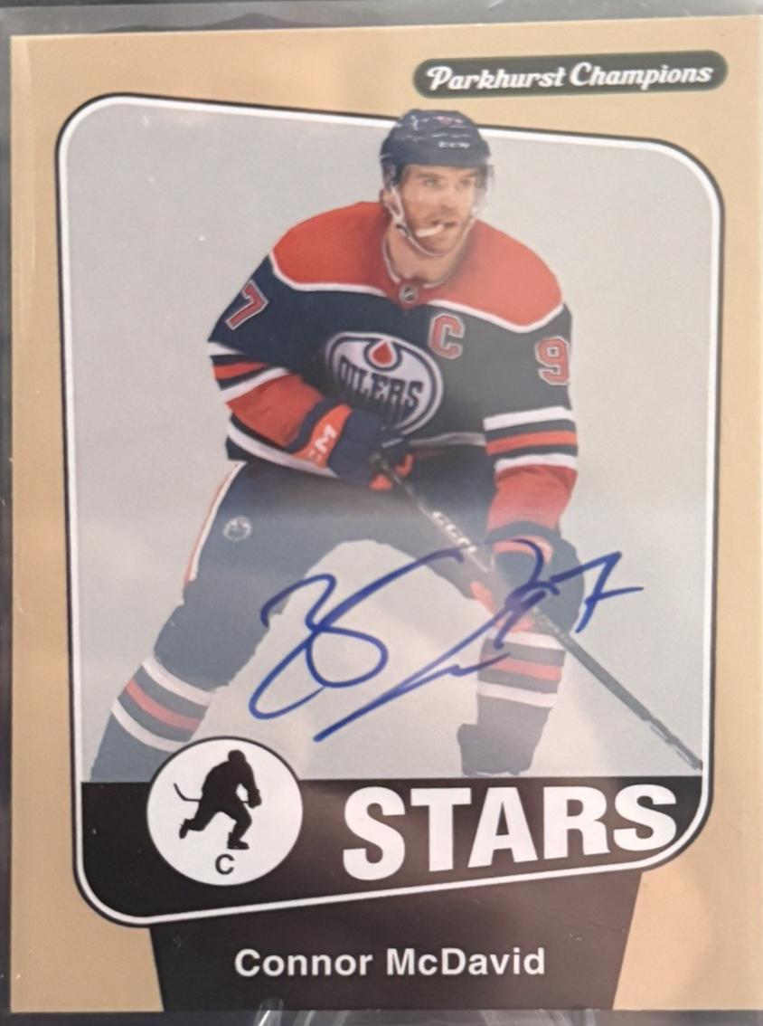 Connor McDavid [Stars Autograph] #240