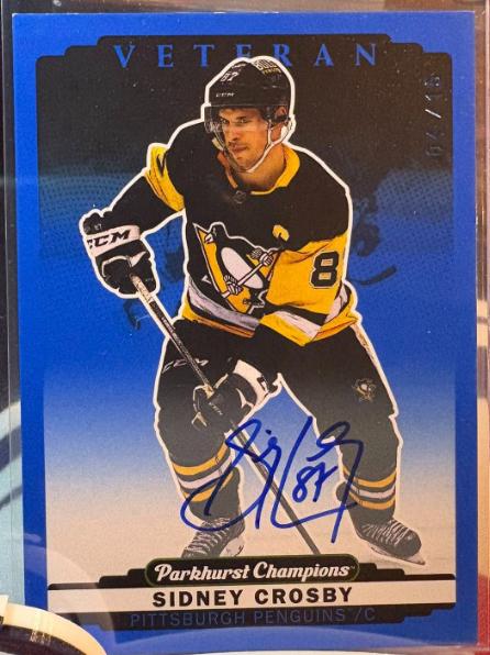 Sidney Crosby [Blue Stars Autograph] #221