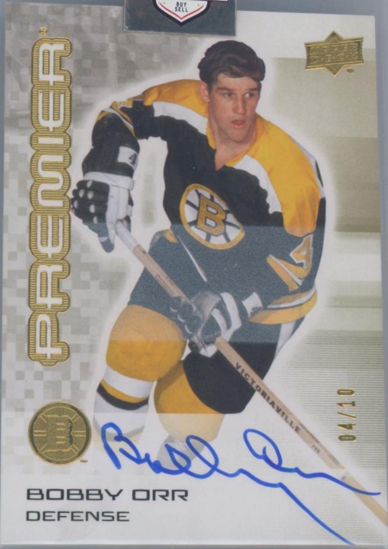 Bobby Orr [Gold Autograph] #96