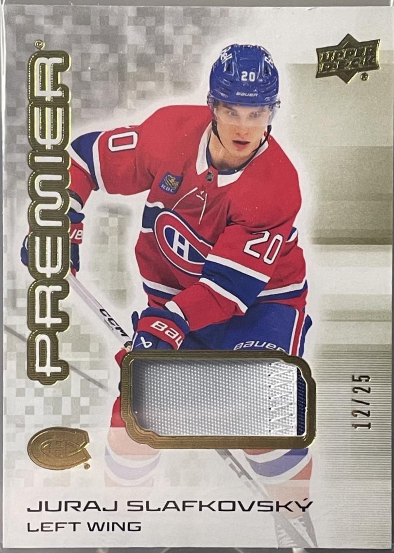 Juraj Slafkovsky [Gold Premium Memorabilia] #31