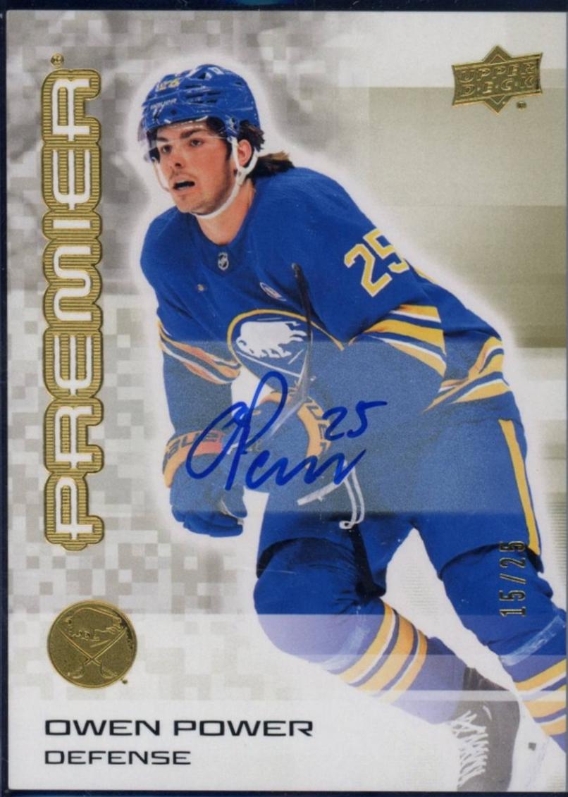 Owen Power [Gold Autograph] #25