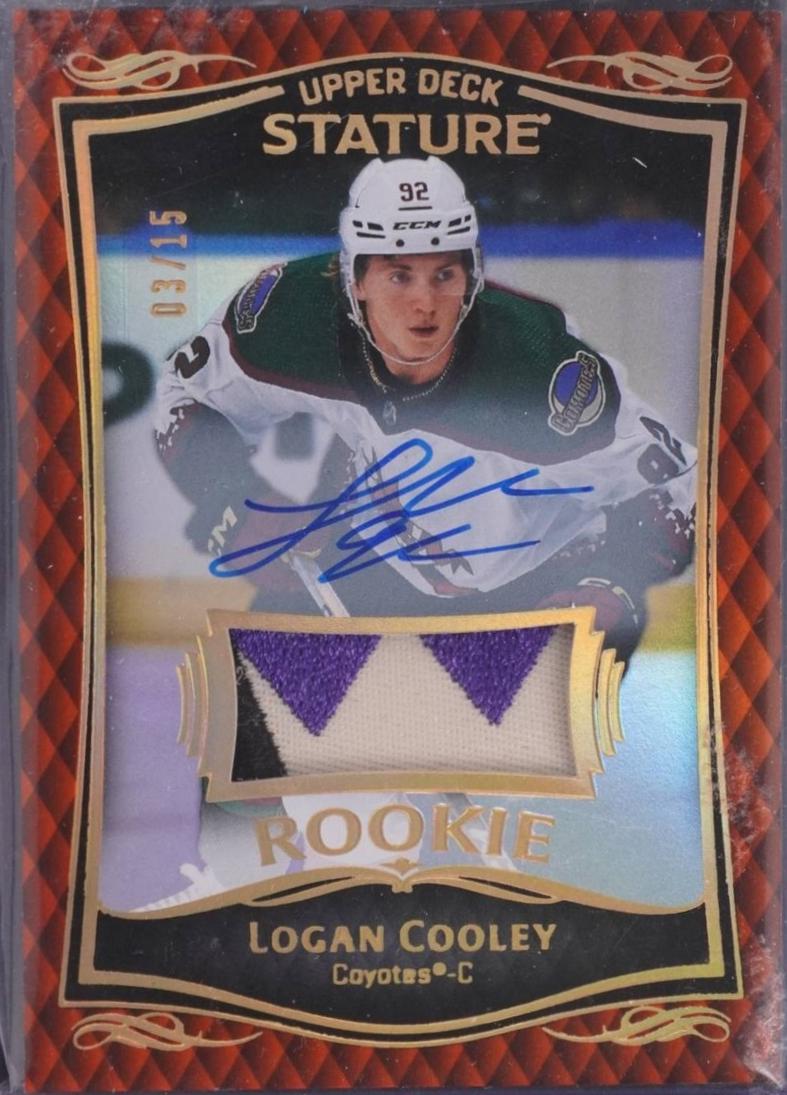 Logan Cooley [Orange Autograph Memorabilia] #36