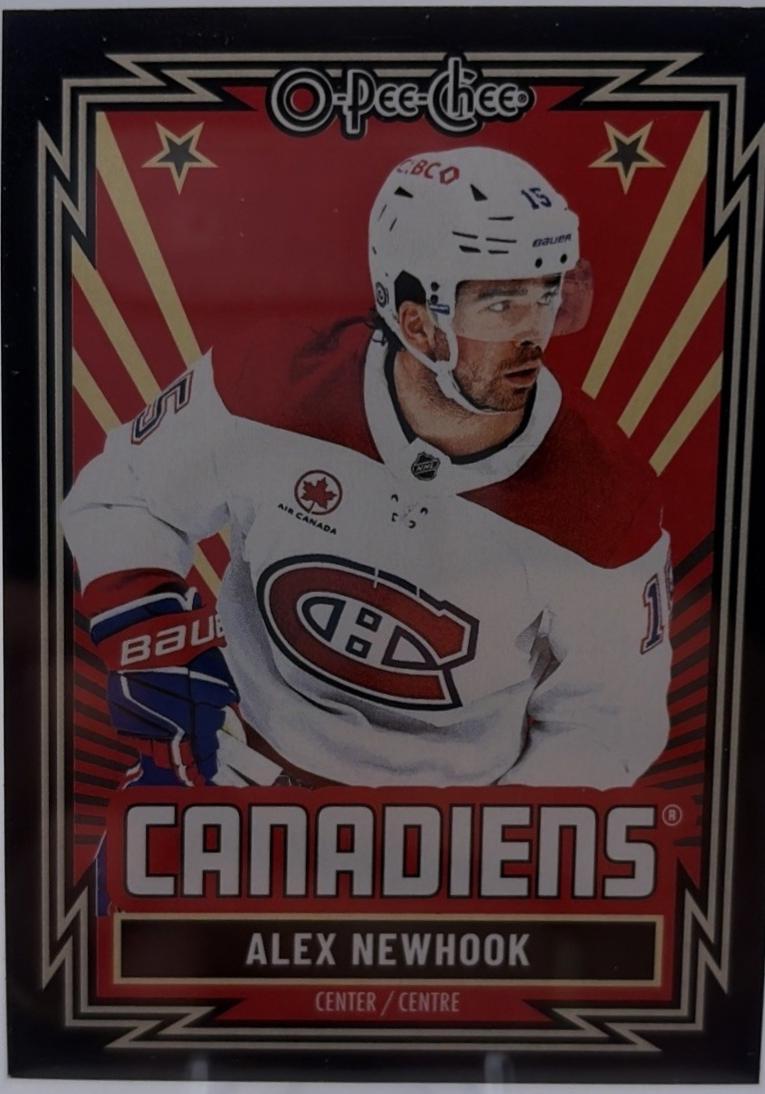 Alex Newhook [Retro Black Border] #128