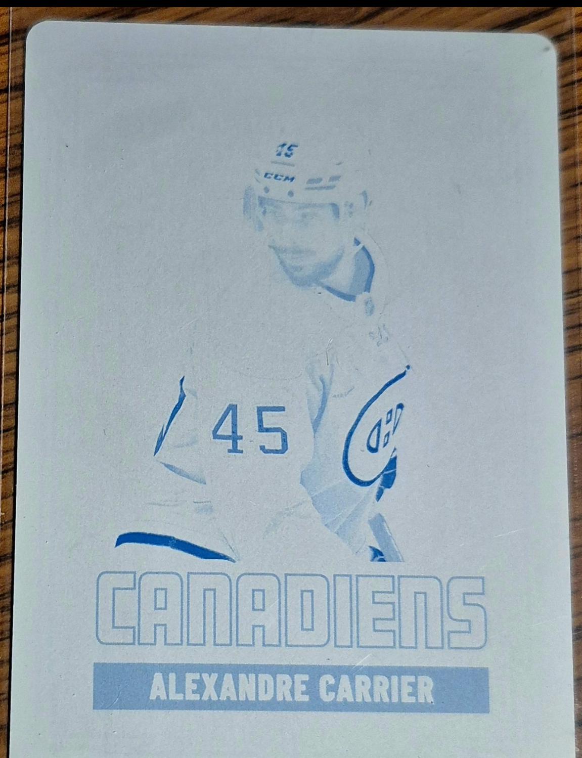 Alexandre Carrier [Retro Printing Plate] #313