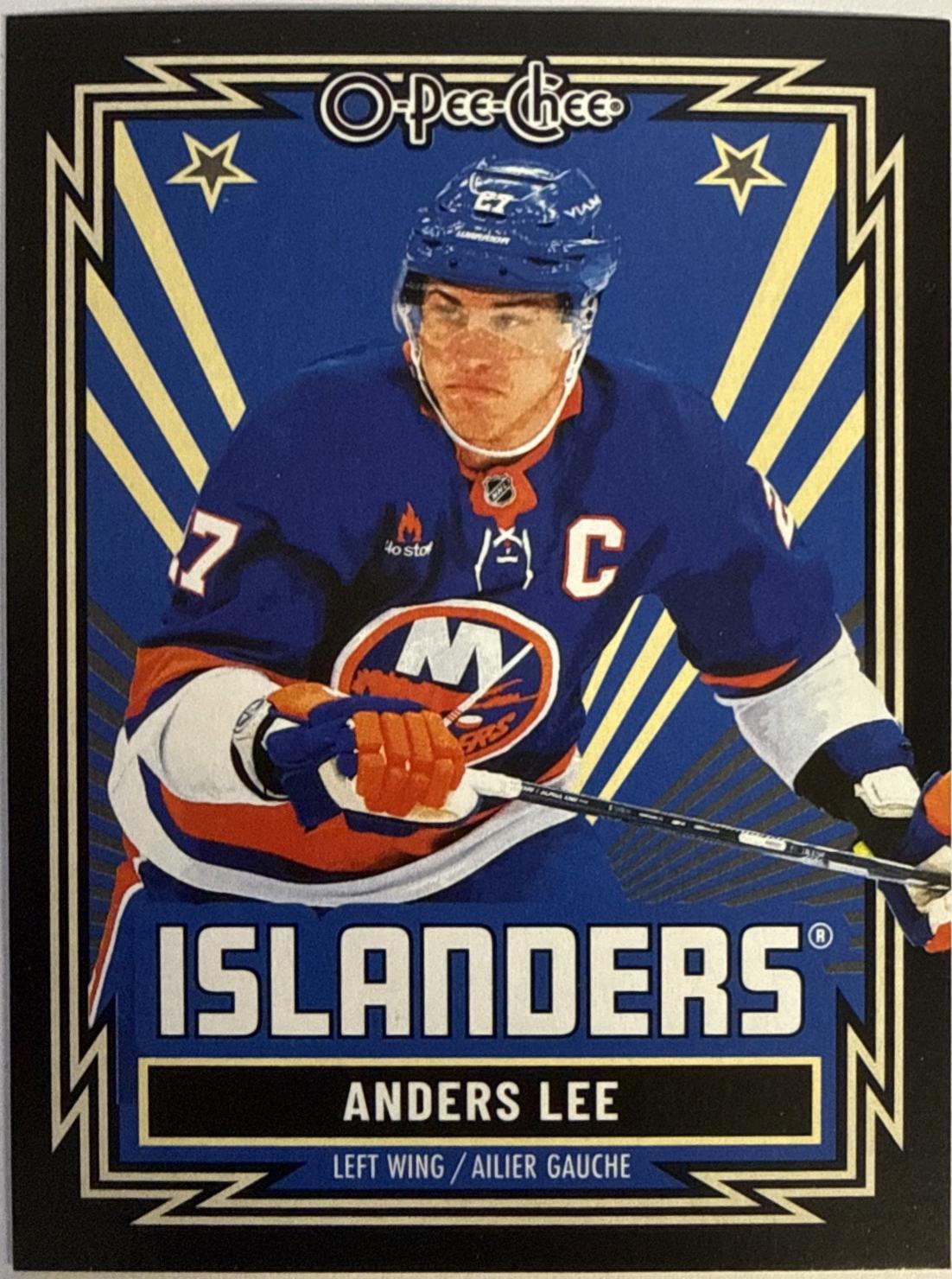 Anders Lee [Retro Black Border] #33