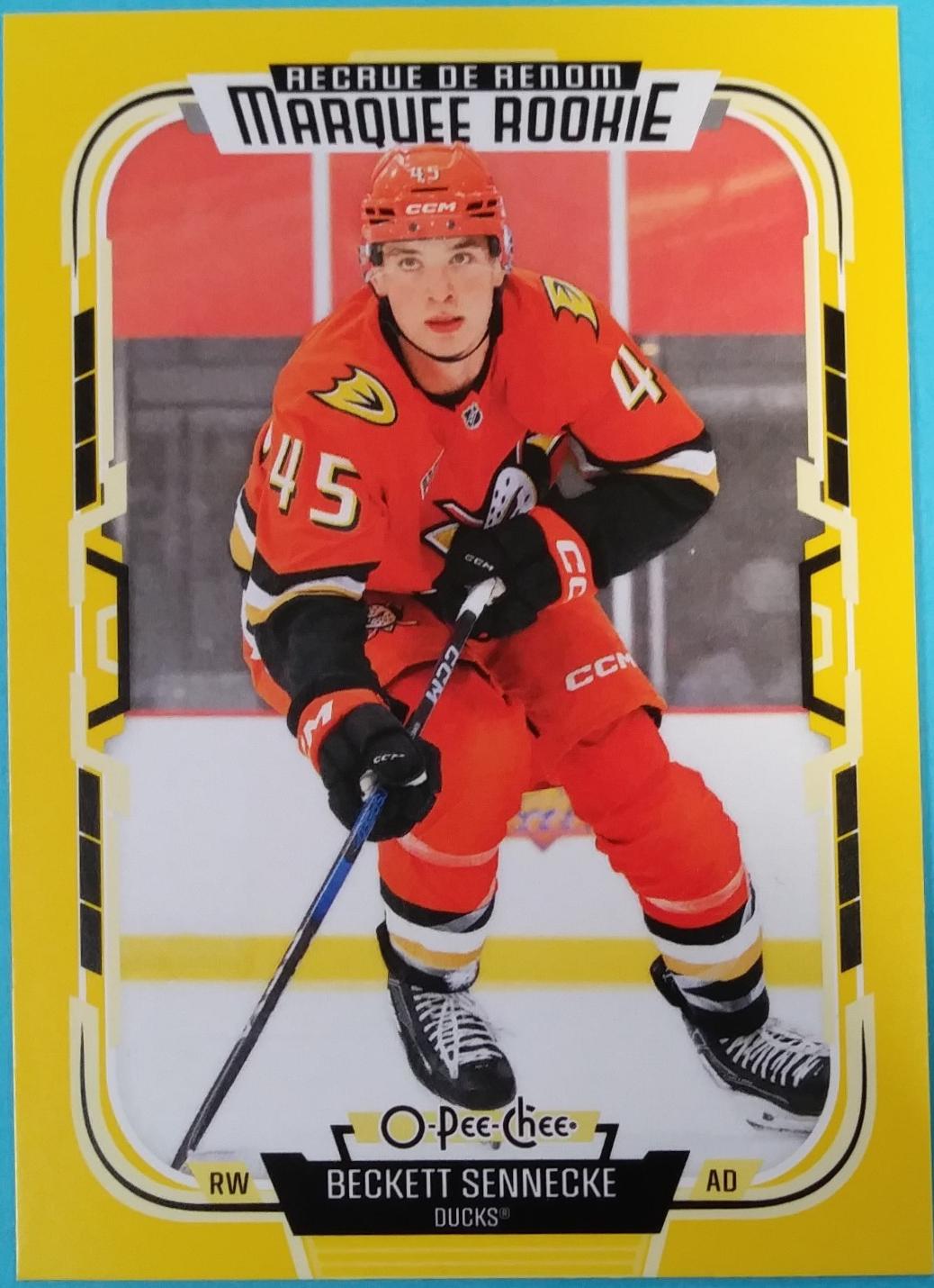 Beckett Sennecke [Yellow Border] #581