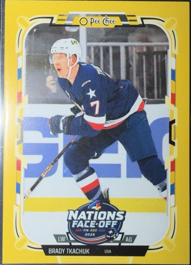 Brady Tkachuk [Yellow Border] #503