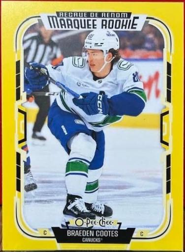 Braeden Cootes [Yellow Border] #599