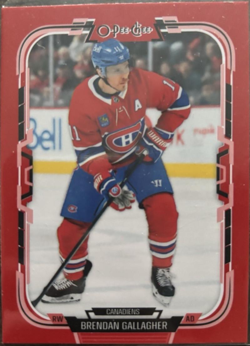Brendan Gallagher [Red Border] #188