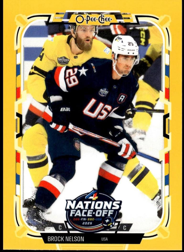 Brock Nelson [Yellow Border] #510