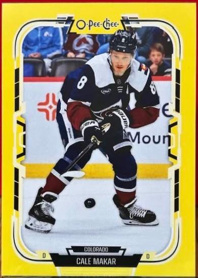 Cale Makar [Yellow Border] #27