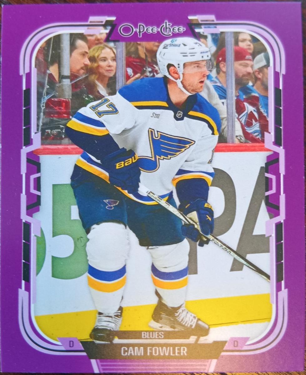 Cam Fowler [Purple Border] #154